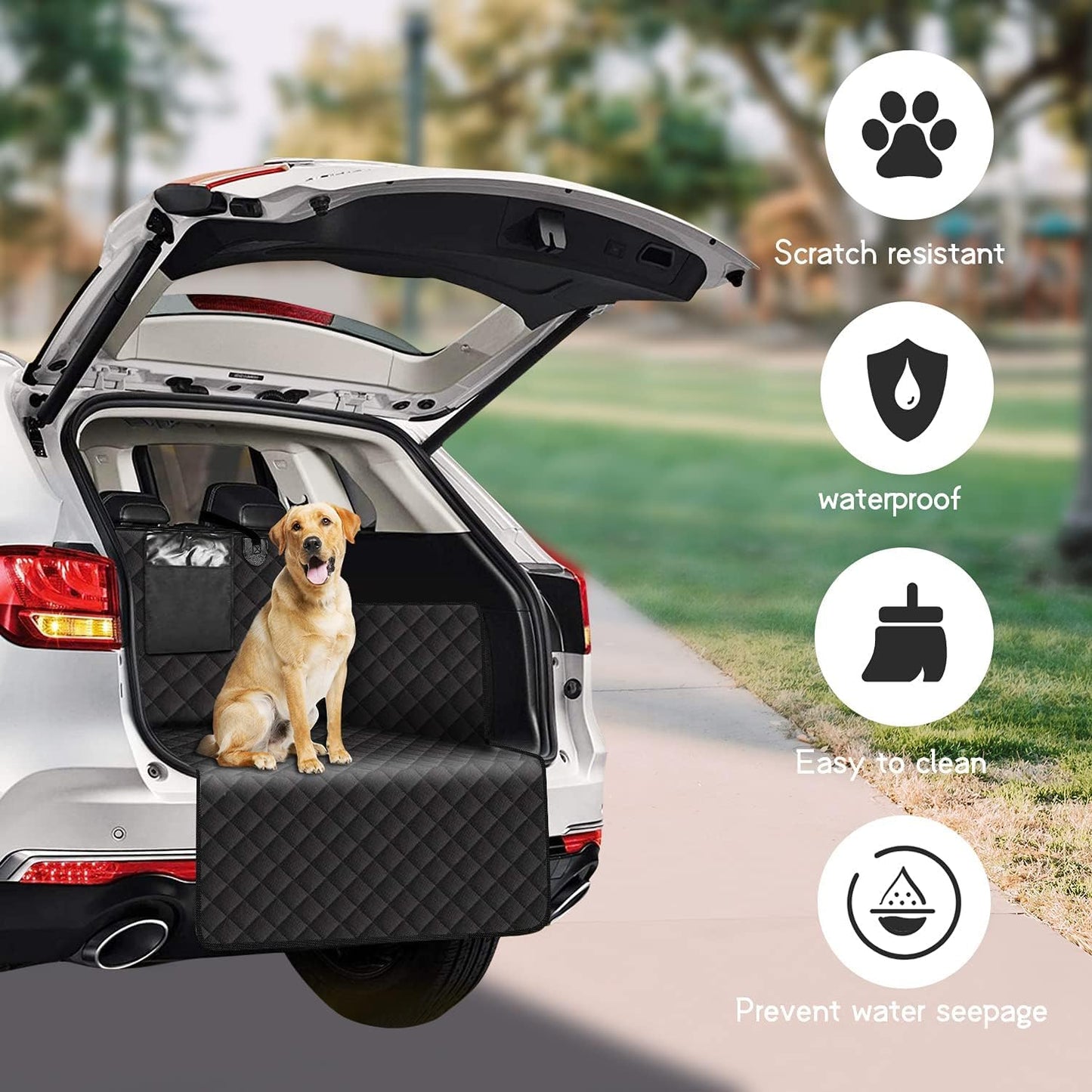 Car Boot Liner Protector for Dogs