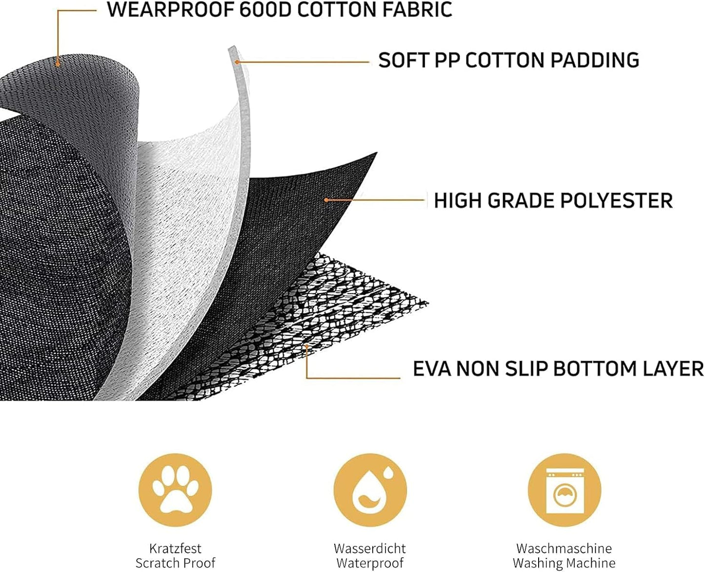 Car Boot Liner Protector for Dogs