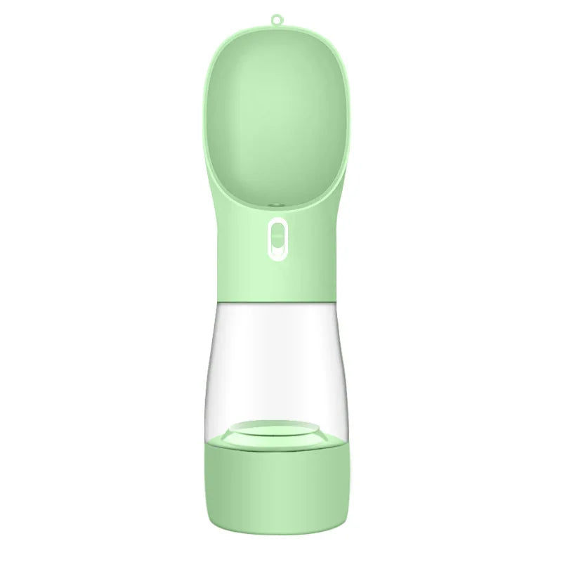 Dog Water and Food Bottles And Travel Bowls green