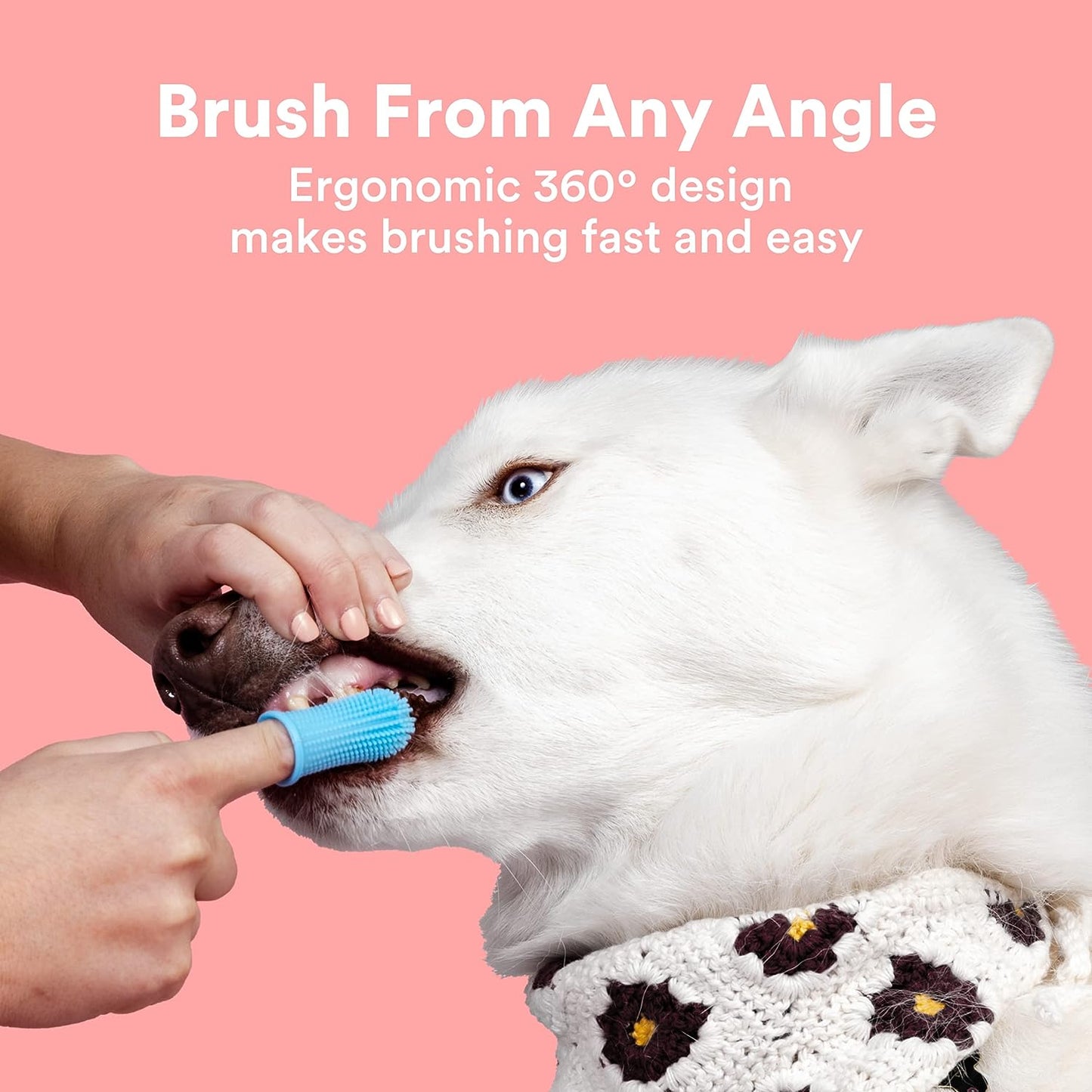 Dog Cleaning Toothbrush Finger