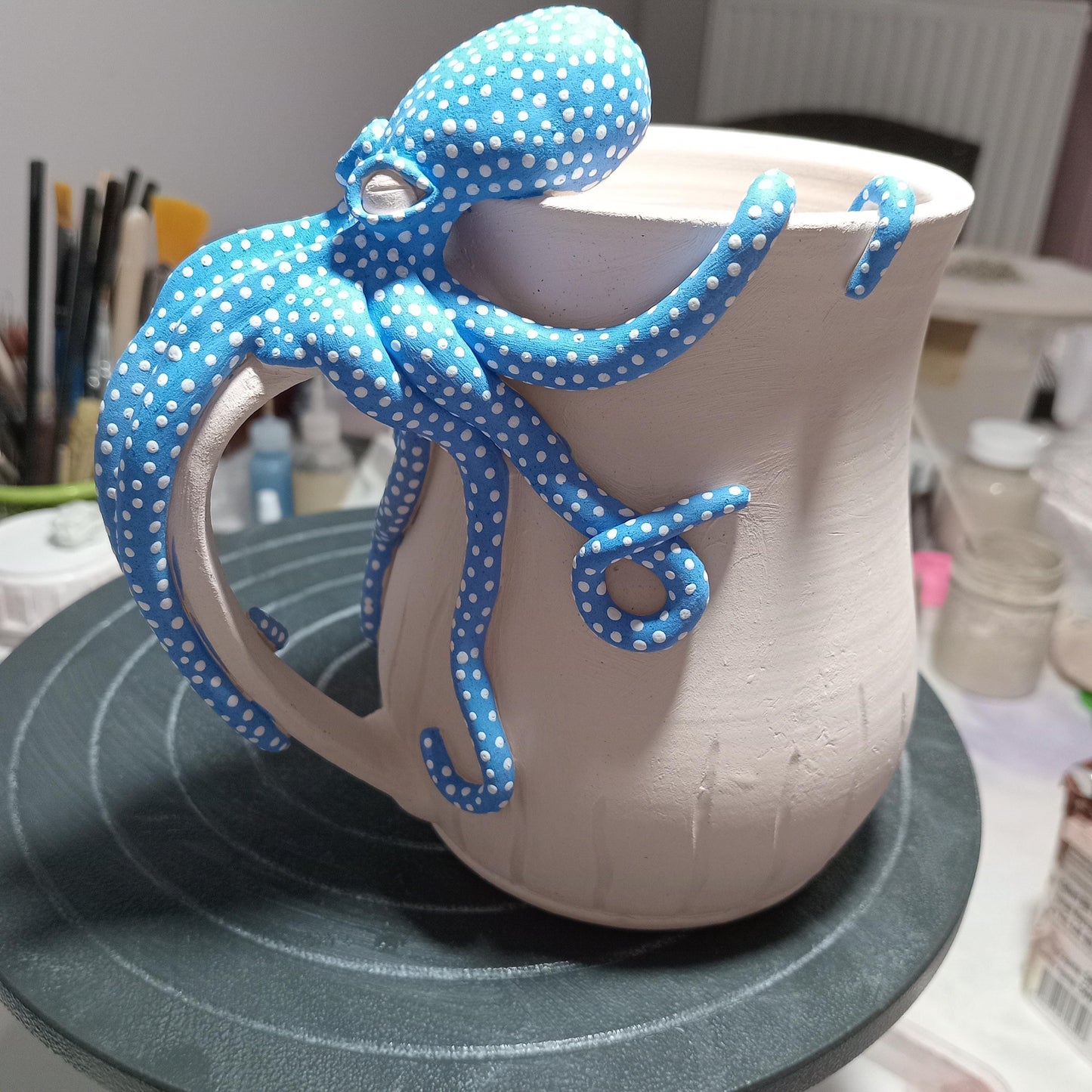 šHandmade Octopus Mug