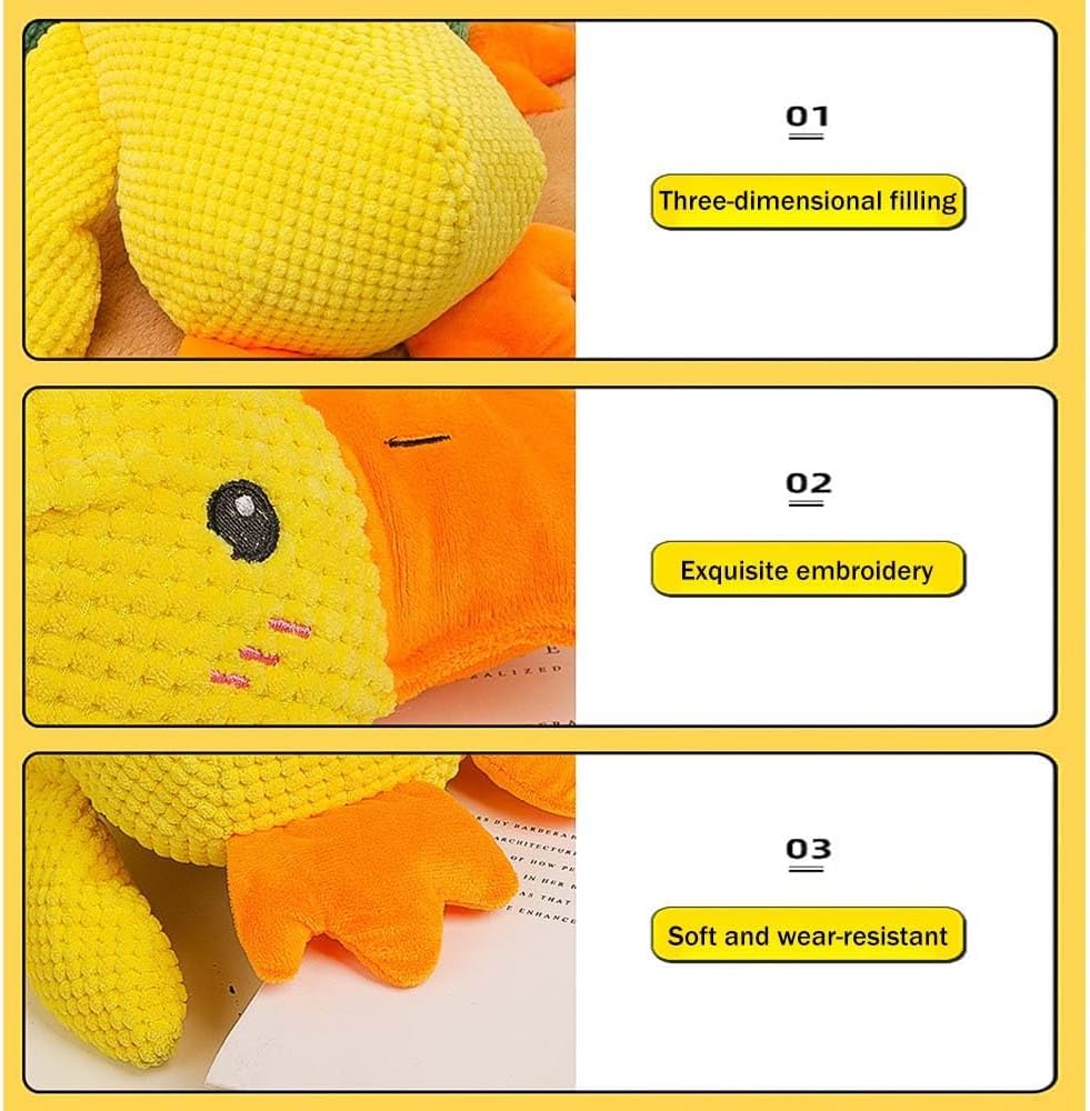 KONG Yellow Comfort Large Duck Toy