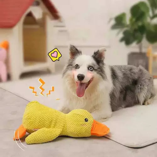 KONG Yellow Comfort Large Duck Toy