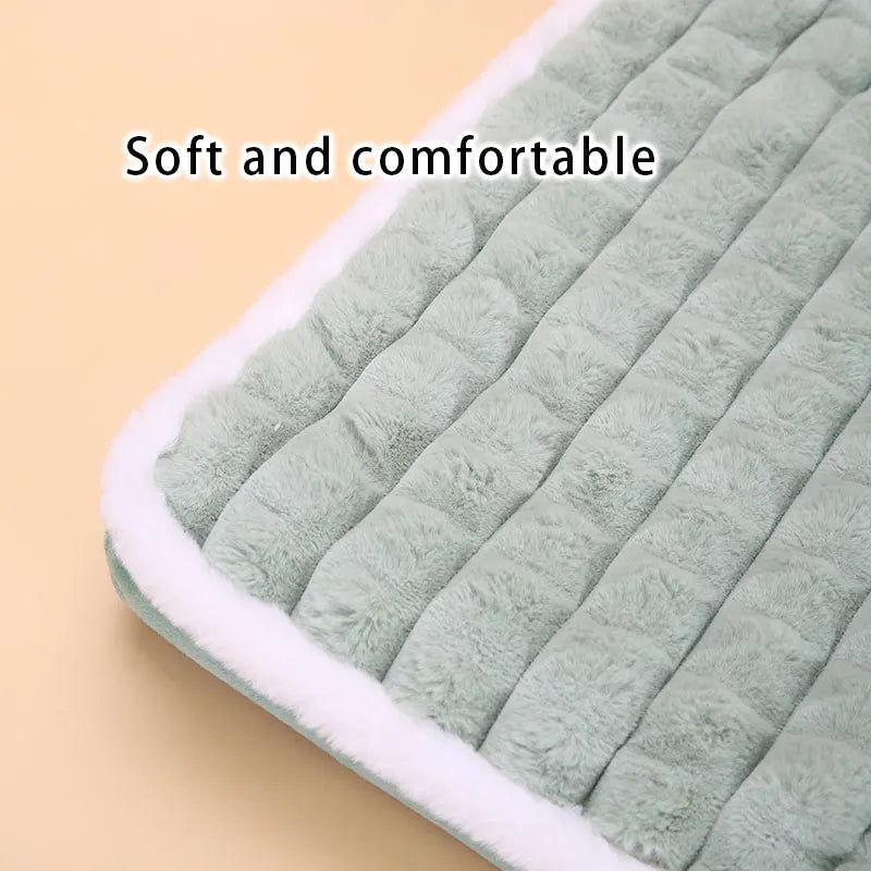 Soft and Comfortable bed with built in pillow for dog