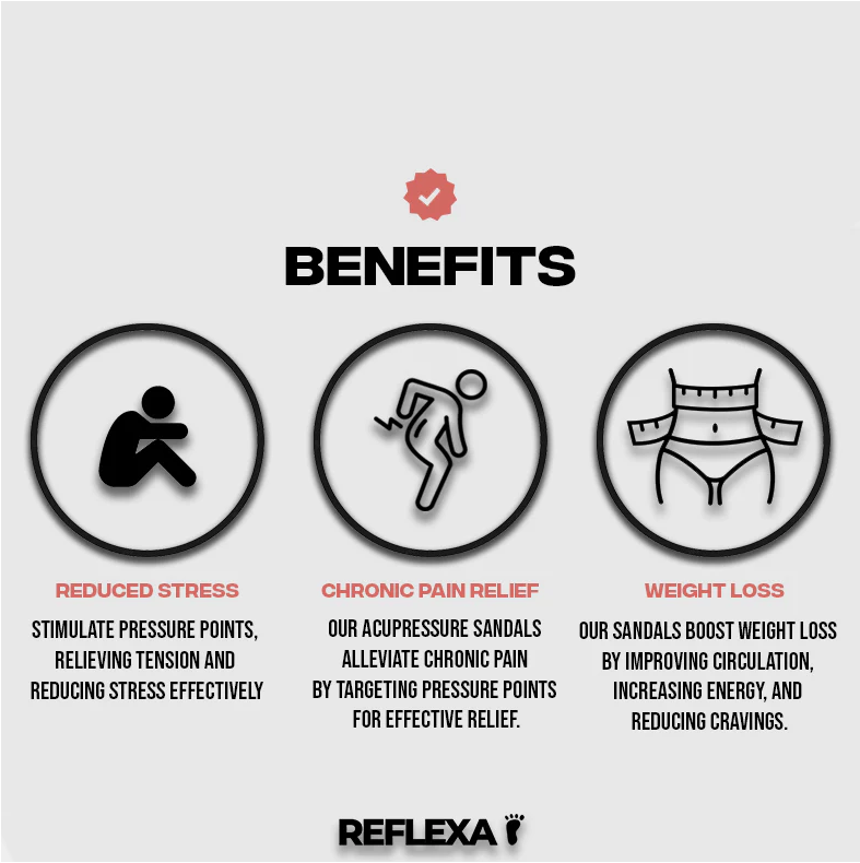 REFLEXA™ ACUPRESSURE SANDALS