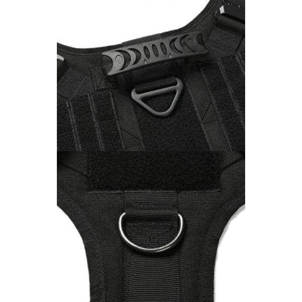 Tactical No Pull Dog Harness for Large Breeds for Training, Hiking and Walking