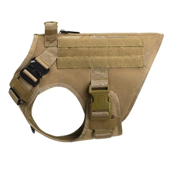 Tactical No Pull Dog Harness for Large Breeds for Training, Hiking and Walking