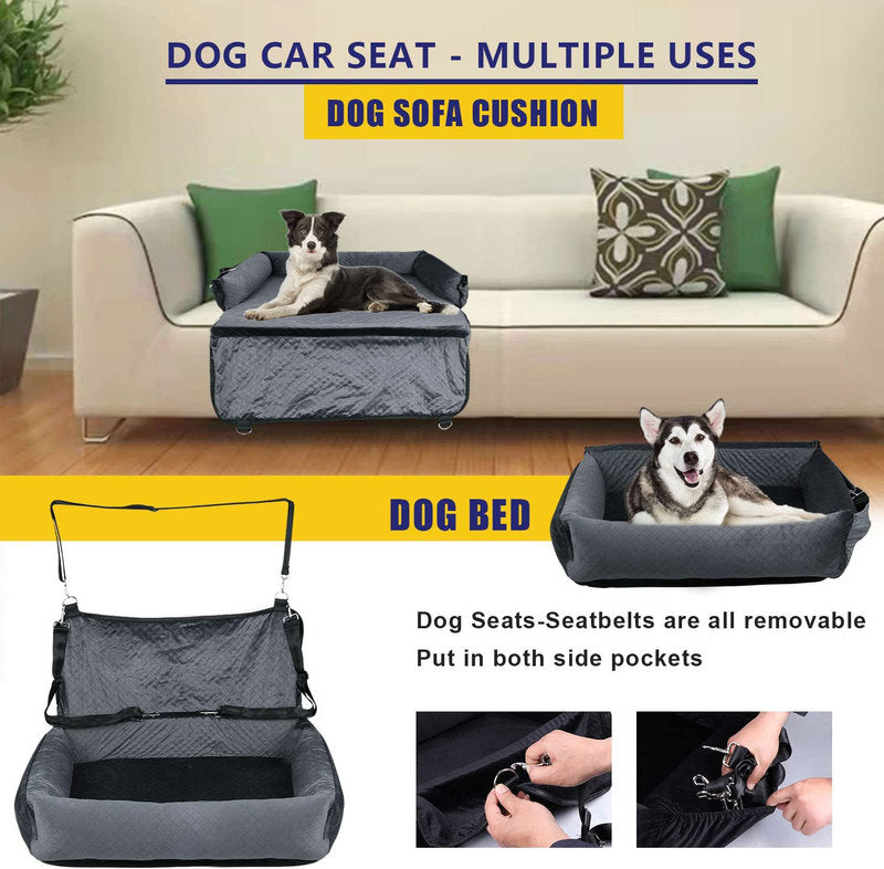 Paws Jet| best Car Seat Dog Travel Bed for dog bed in car