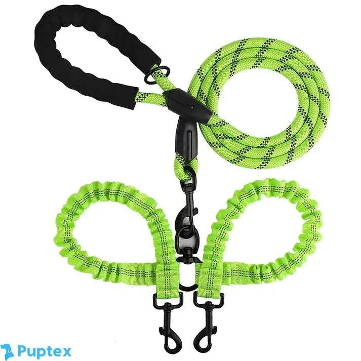 Duo Leash™ - Dual Dog Leash - Puptex Store