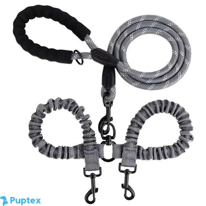 Duo Leash™ - Dual Dog Leash - Puptex Store