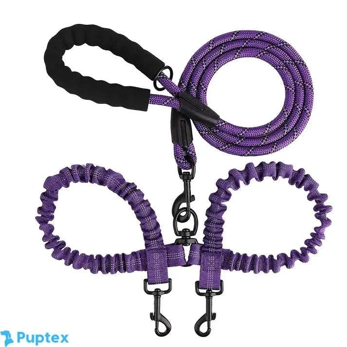 Duo Leash™ - Dual Dog Leash - Puptex Store