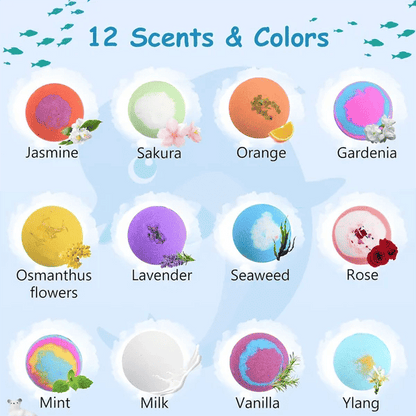 Magic Kids Surprise Bath Bombs – 12 Pack - Puptex Store