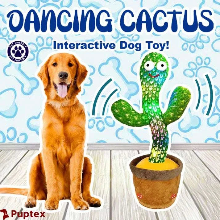 Dancing Cactus™ - Interactive Dog Toy - Puptex Store