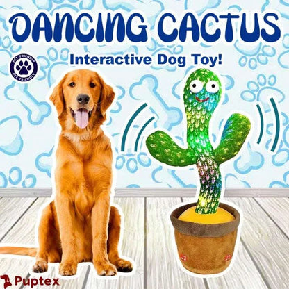 Dancing Cactus™ - Interactive Dog Toy - Puptex Store