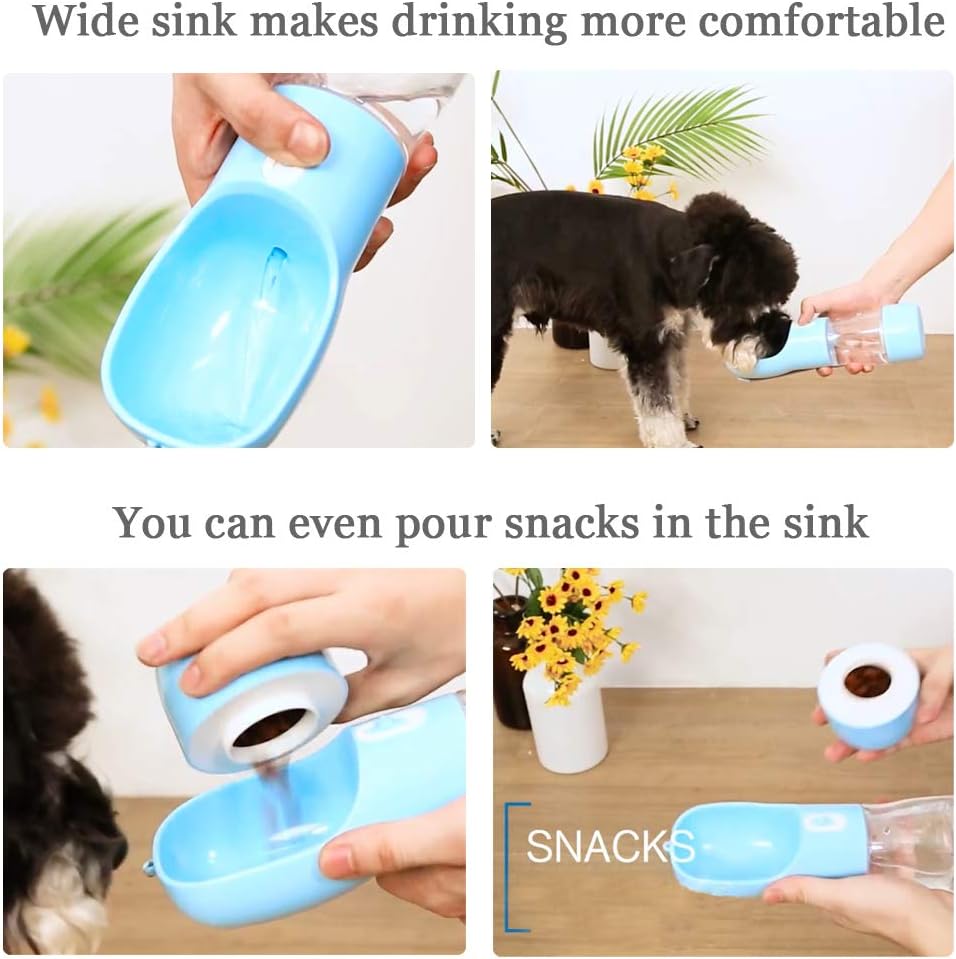 Portable Dog Water and Food Bottles Bowls PuPPy