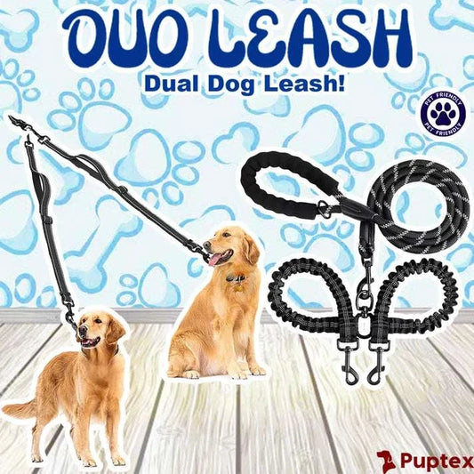 Duo Leash™ - Dual Dog Leash - Puptex Store