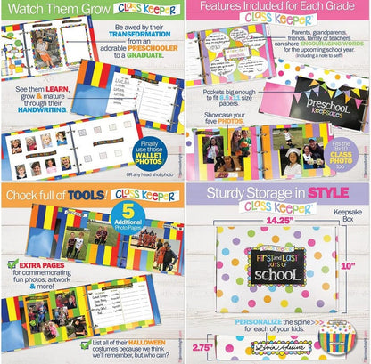 Back to School Sale - Caps & Crayons Memory Book
