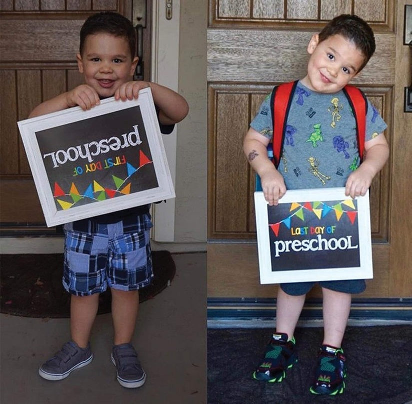 Back to School Sale - Caps & Crayons Memory Book