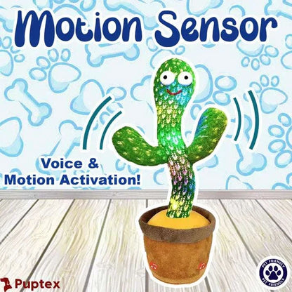Dancing Cactus™ - Interactive Dog Toy - Puptex Store