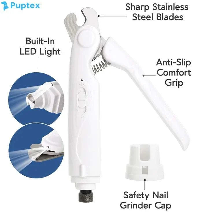 PawPro™ 2-in-1 Pet Nail Grinder & Clipper - Puptex Store