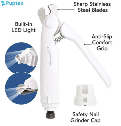 PawPro™ 2-in-1 Pet Nail Grinder & Clipper - Puptex Store