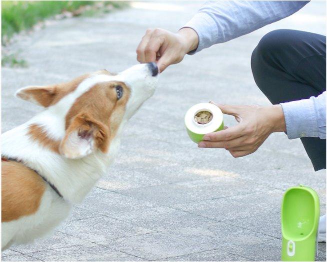 Portable Dog Water and Food Bottles Bowls eat food