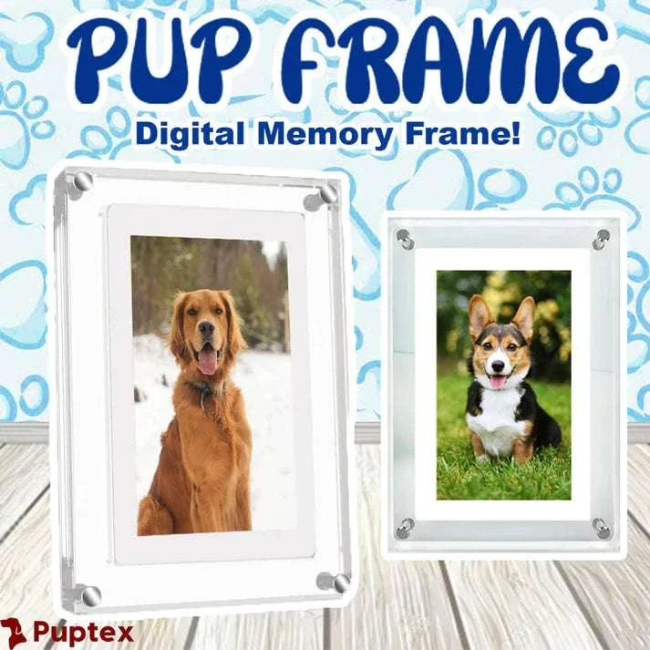 Pup Frame™ - Digital Memory Frame - Puptex Store