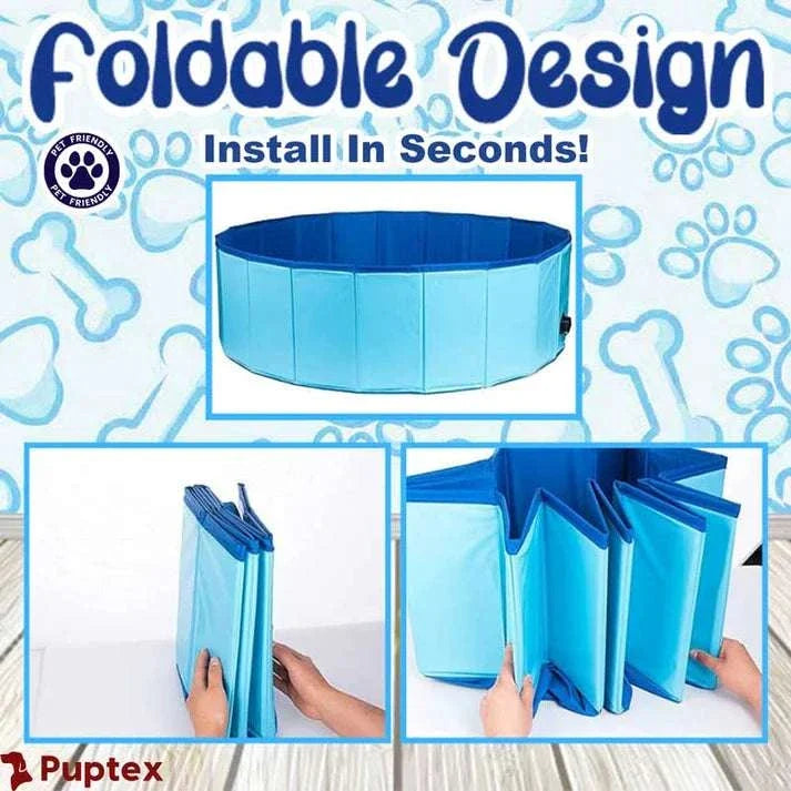 Splash Pond™ - Foldable Dog Pool - Puptex Store