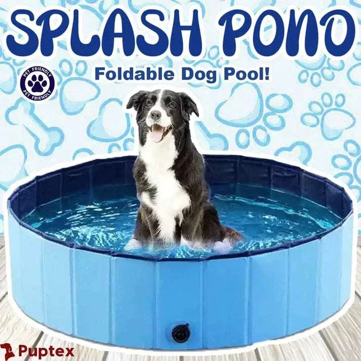 Splash Pond™ - Foldable Dog Pool - Puptex Store