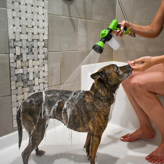 The Original Paws Jet gun sPray nozzle shower for dog| The PUP JET GUN| High Pressure Hose Nozzle Foam Gun Shower Pets