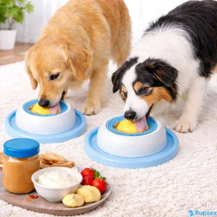 Lick ‘n’ Spin™ - Interactive Slow Feeder - Puptex Store