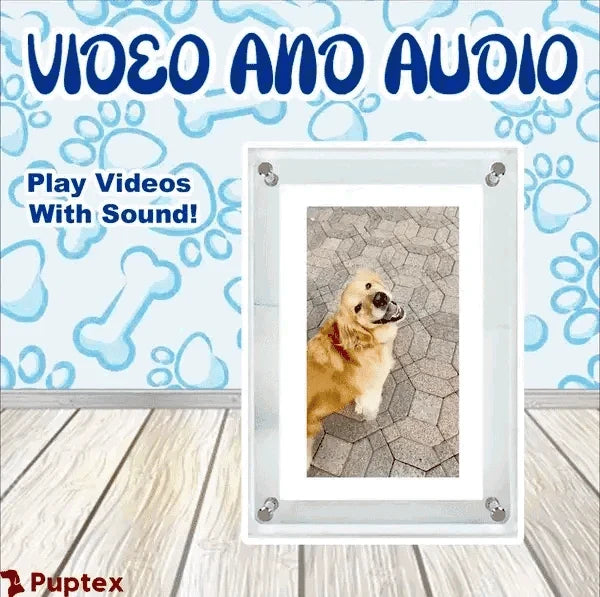 Pup Frame™ - Digital Memory Frame - Puptex Store