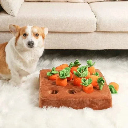 Carrot Patch™ - Interactive Dog Toy - Puptex Store