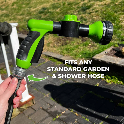 The Original Paws Jet gun sPray nozzle shower for dog| The PUP JET GUN| High Pressure Hose Nozzle Foam Gun Shower Pets