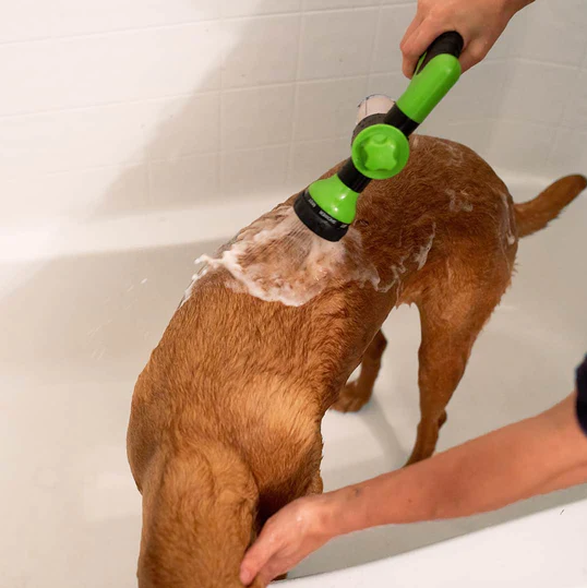 The Original Paws Jet gun sPray nozzle shower for dog| The PUP JET GUN| High Pressure Hose Nozzle Foam Gun Shower Pets