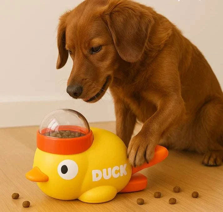 Quack Snack™ - Dog Puzzle Feeder