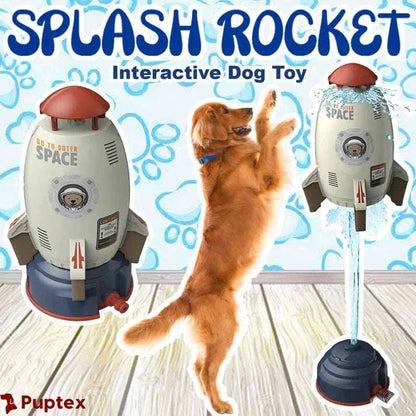 Splash Rocket™ - Interactive Dog Toy - Puptex Store